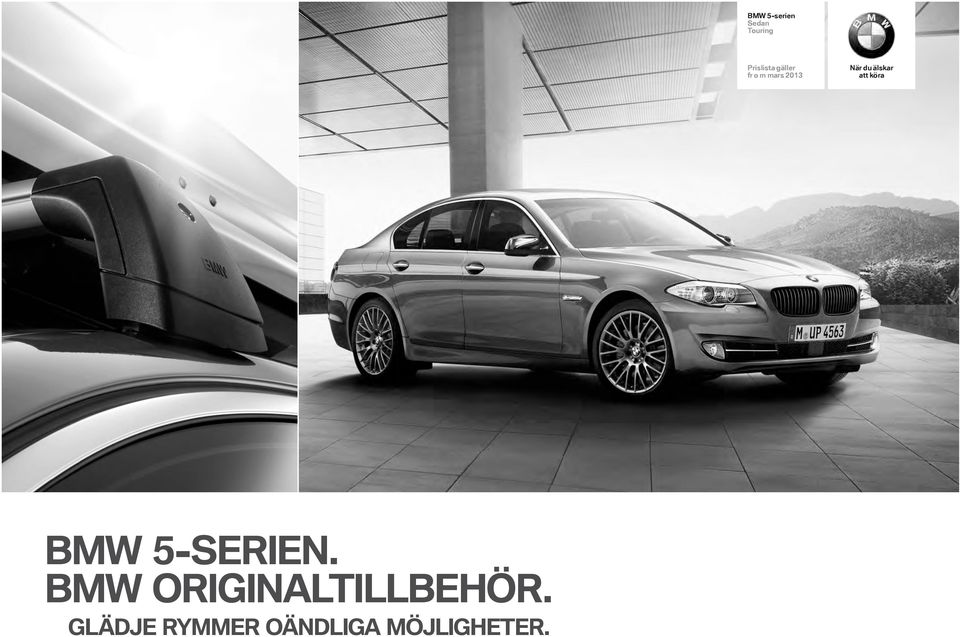 att köra BMW 5-SERIEN.