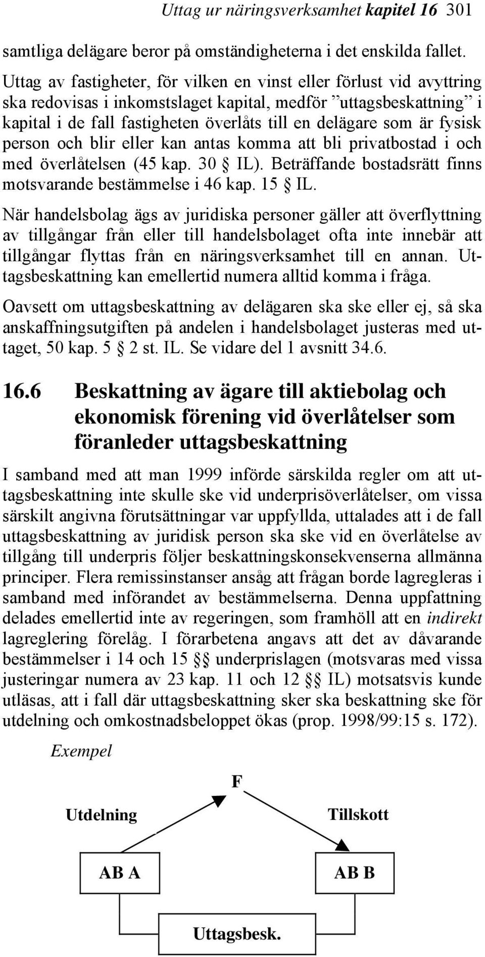 fysisk person och blir eller kan antas komma att bli privatbostad i och med överlåtelsen (45 kap. 30 IL). Beträffande bostadsrätt finns motsvarande bestämmelse i 46 kap. 15 IL.