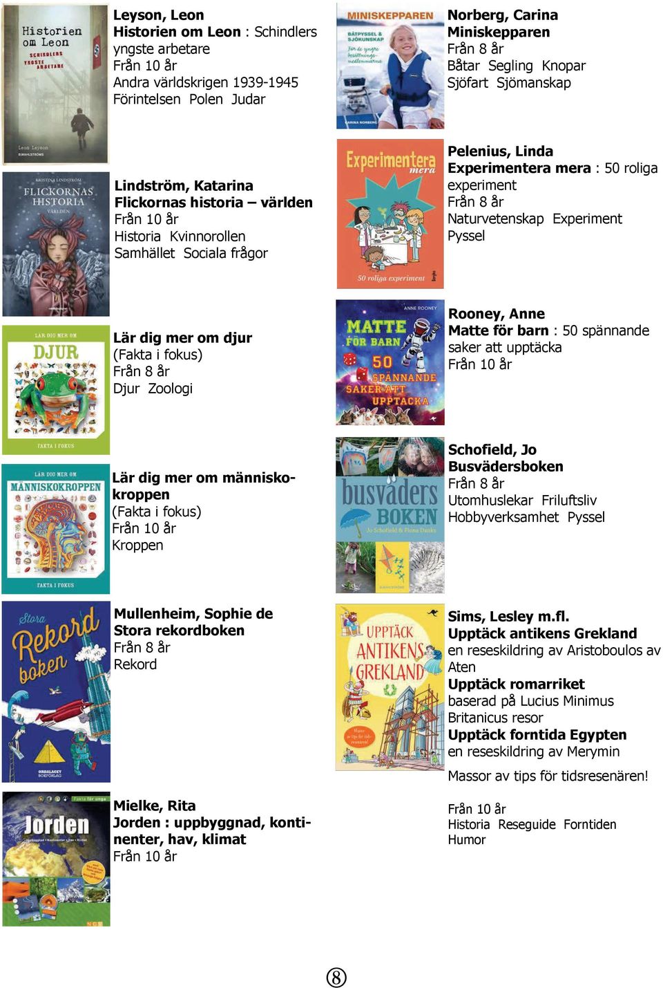 Böcker i urval 2014 För barn 9 12 år - PDF Gratis nedladdning