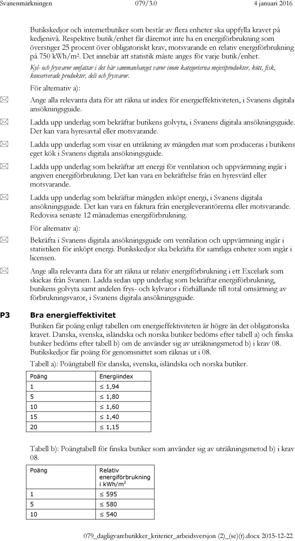 Det innebär att statistik måste anges för varje butik/enhet.