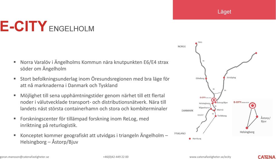 transport- och distributionsnätverk.