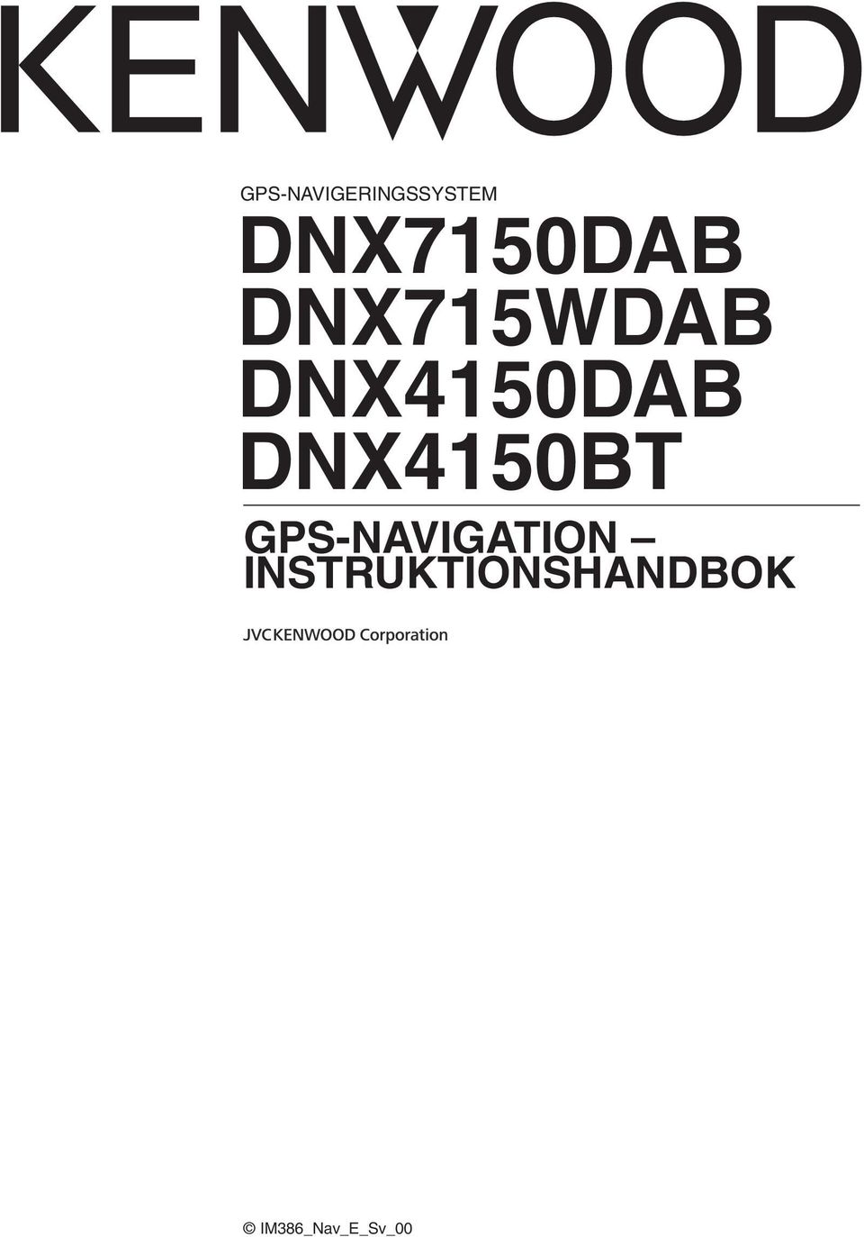 DNX4150DAB DNX4150BT