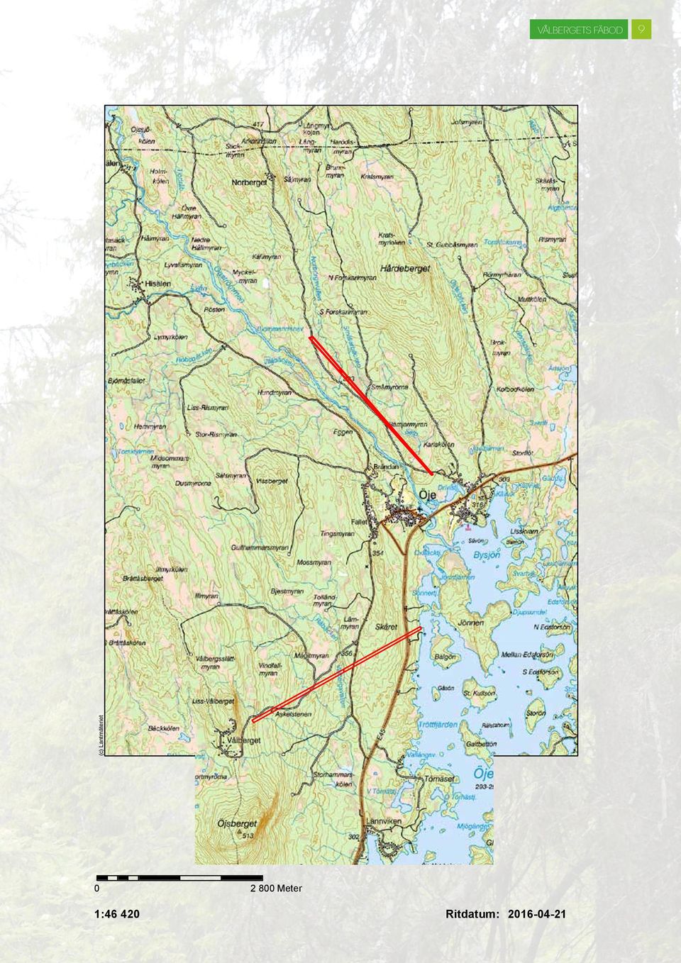 Lantmäteriet 0 1 800 Meter 0 2 800 Meter 1:29 996