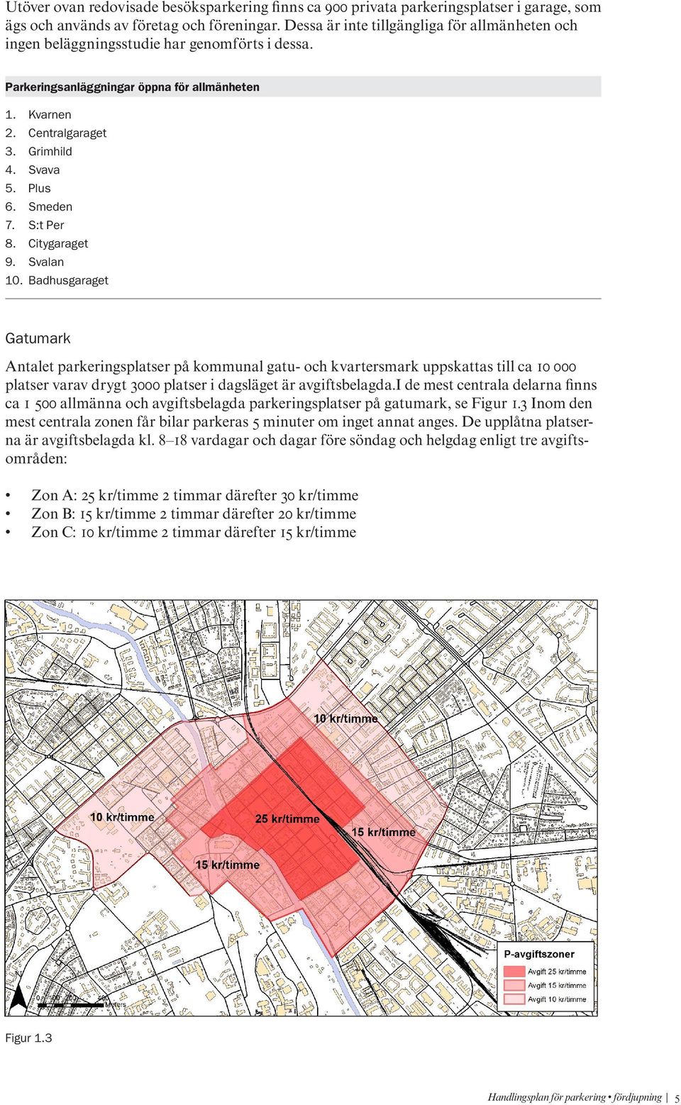 Smeden 7. S:t Per 8. Citygaraget 9. Svalan 10.