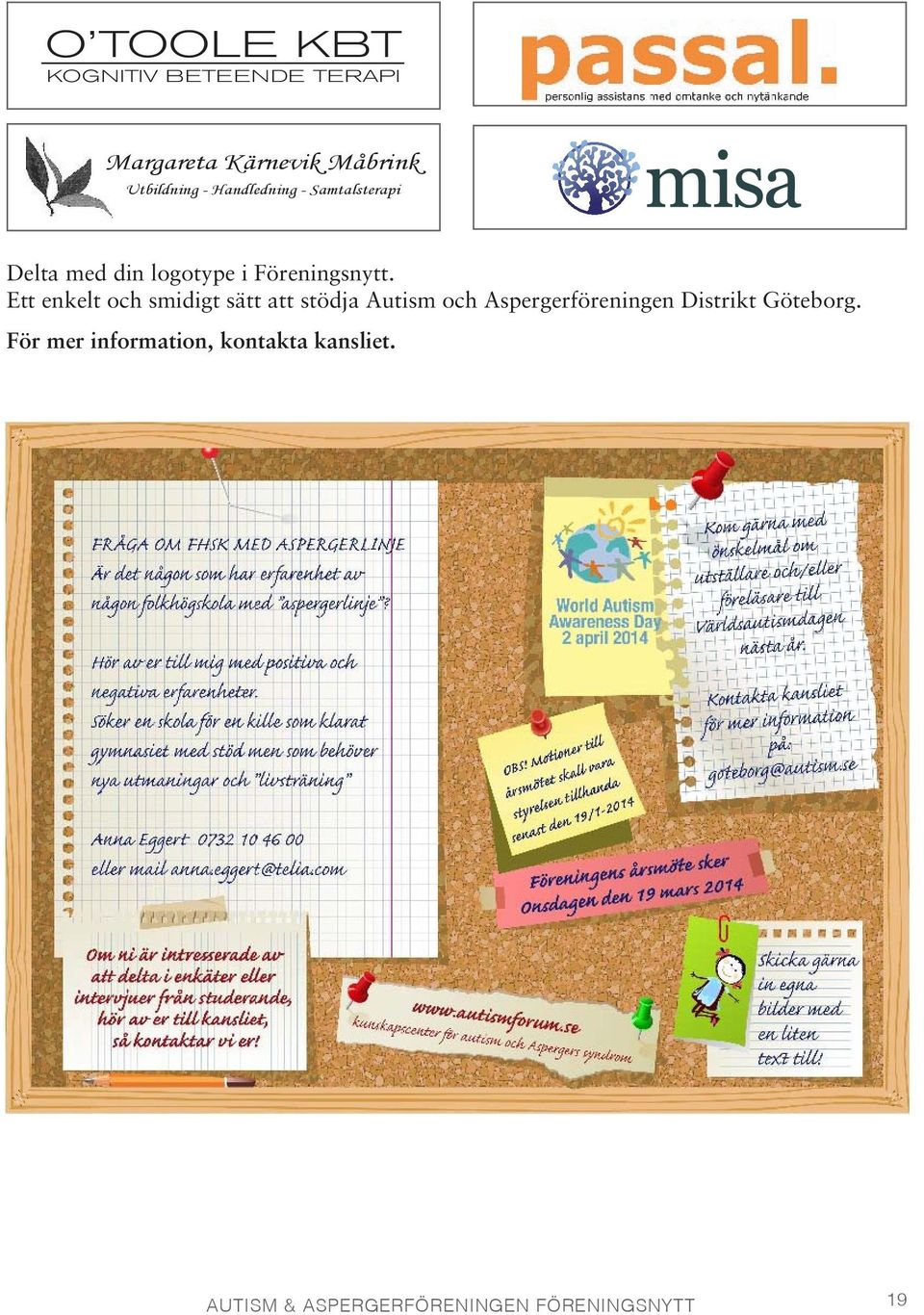 Ett enkelt och smidigt sätt att stödja Autism och Aspergerföreningen Distrikt