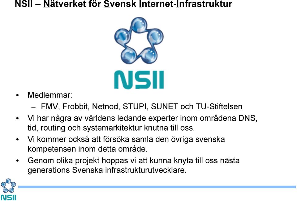 systemarkitektur knutna till oss.