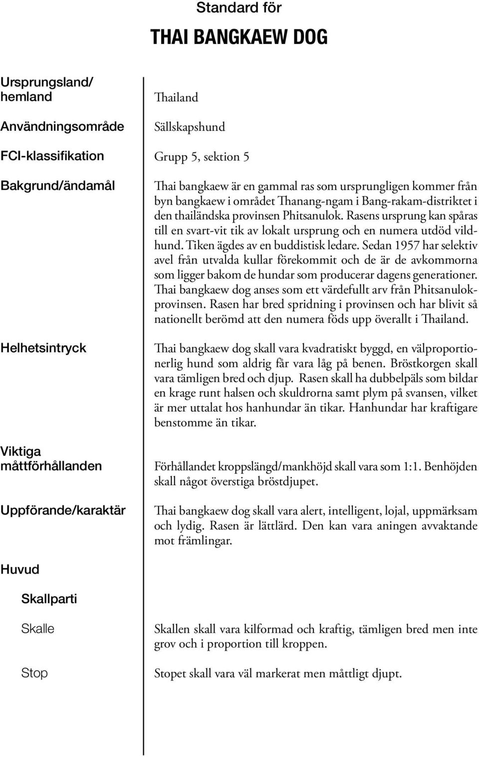 Rasens ursprung kan spåras till en svart-vit tik av lokalt ursprung och en numera utdöd vildhund. Tiken ägdes av en buddistisk ledare.