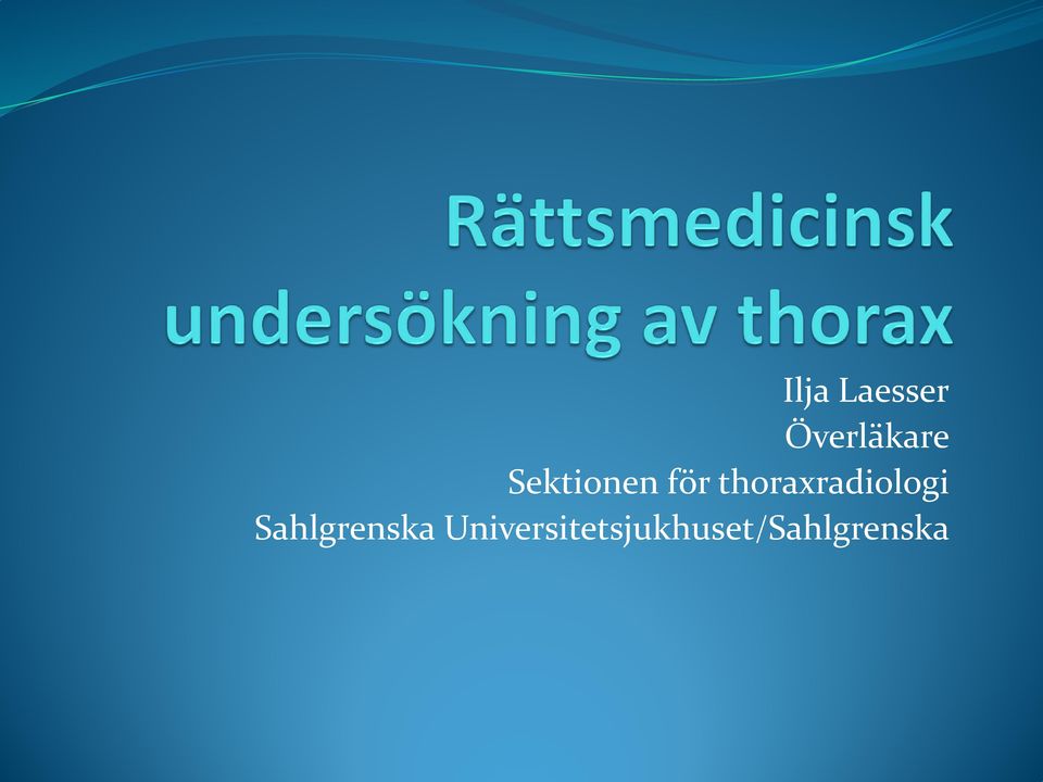 thoraxradiologi