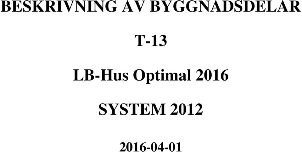 LB-Hus Optimal