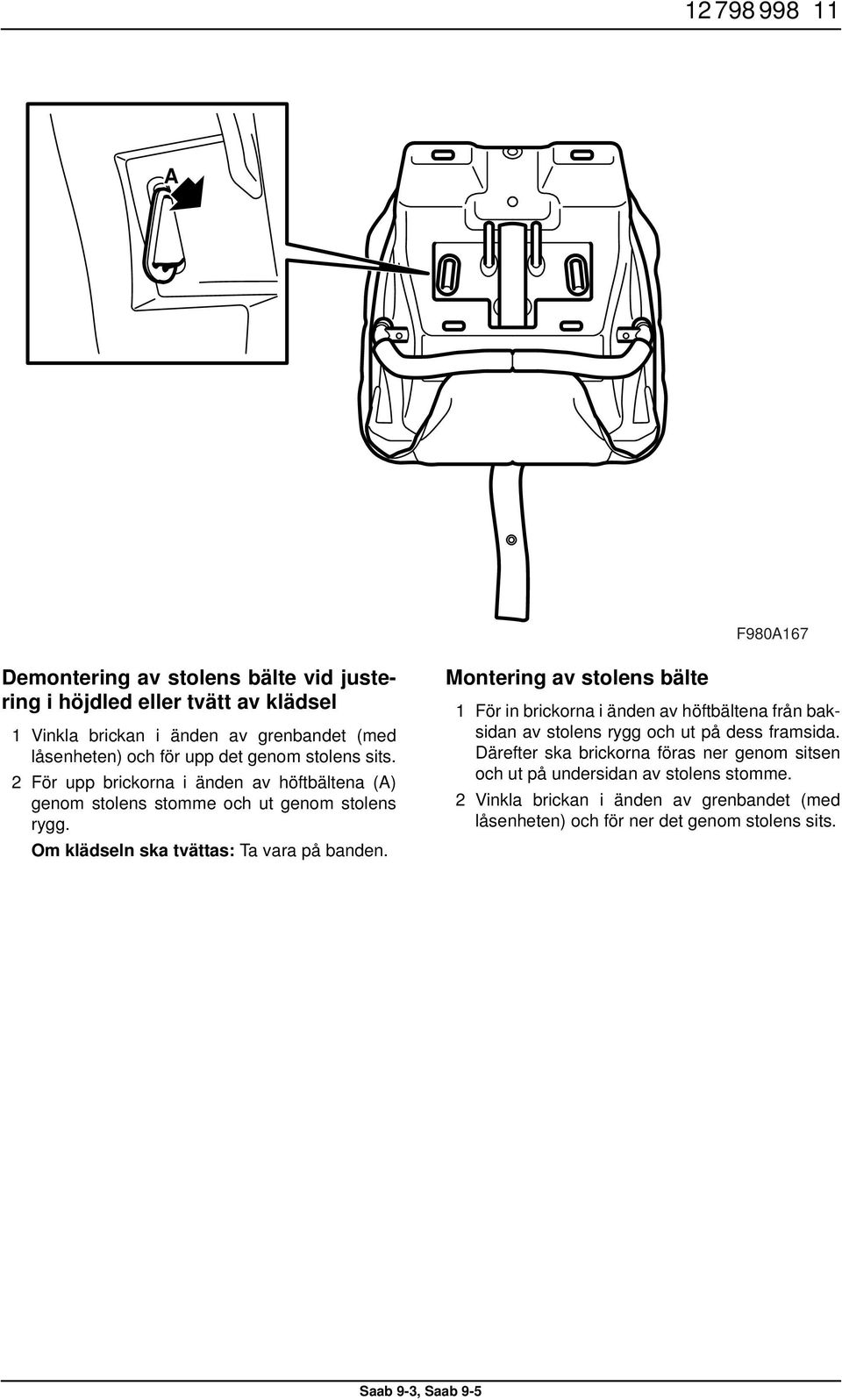 Saab 9-3, Saab Monteringsanvisning MONTERINGSANVISNING INSTALLATION  INSTRUCTIONS MONTAGEANLEITUNG INSTRUCTIONS DE MONTAGE. - PDF Gratis  nedladdning