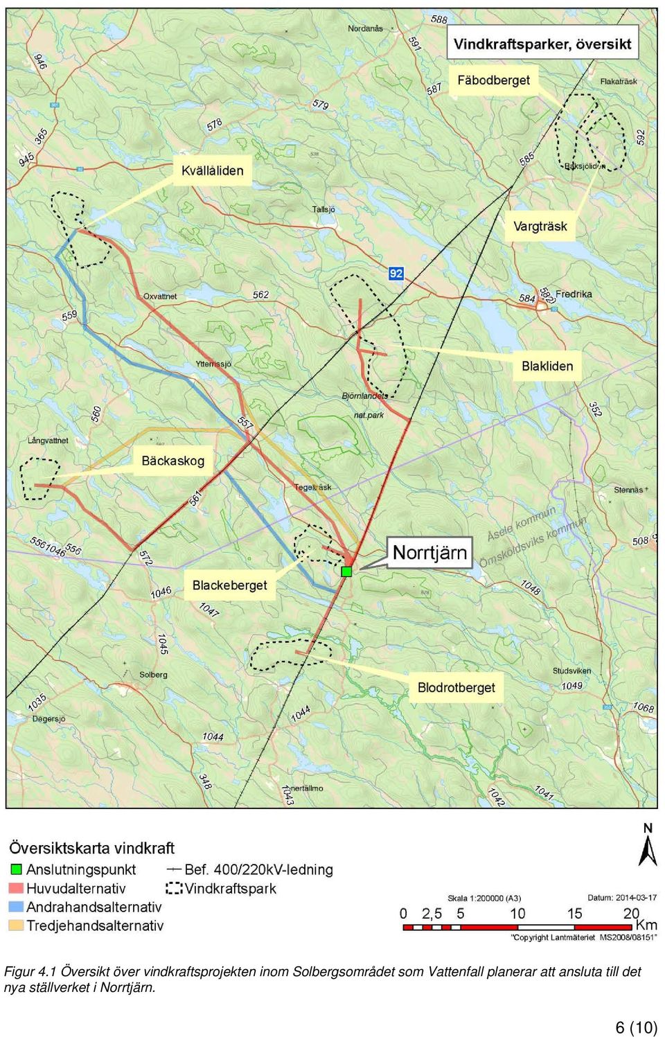 inom Solbergsområdet som Vattenfall