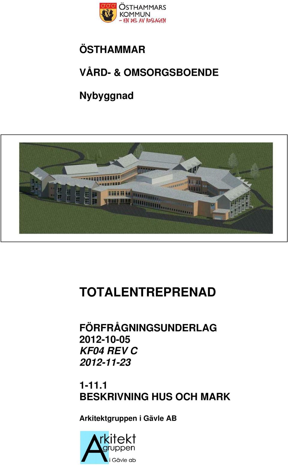 FÖRFRÅGNINGSUNDERLAG KF04 REV C