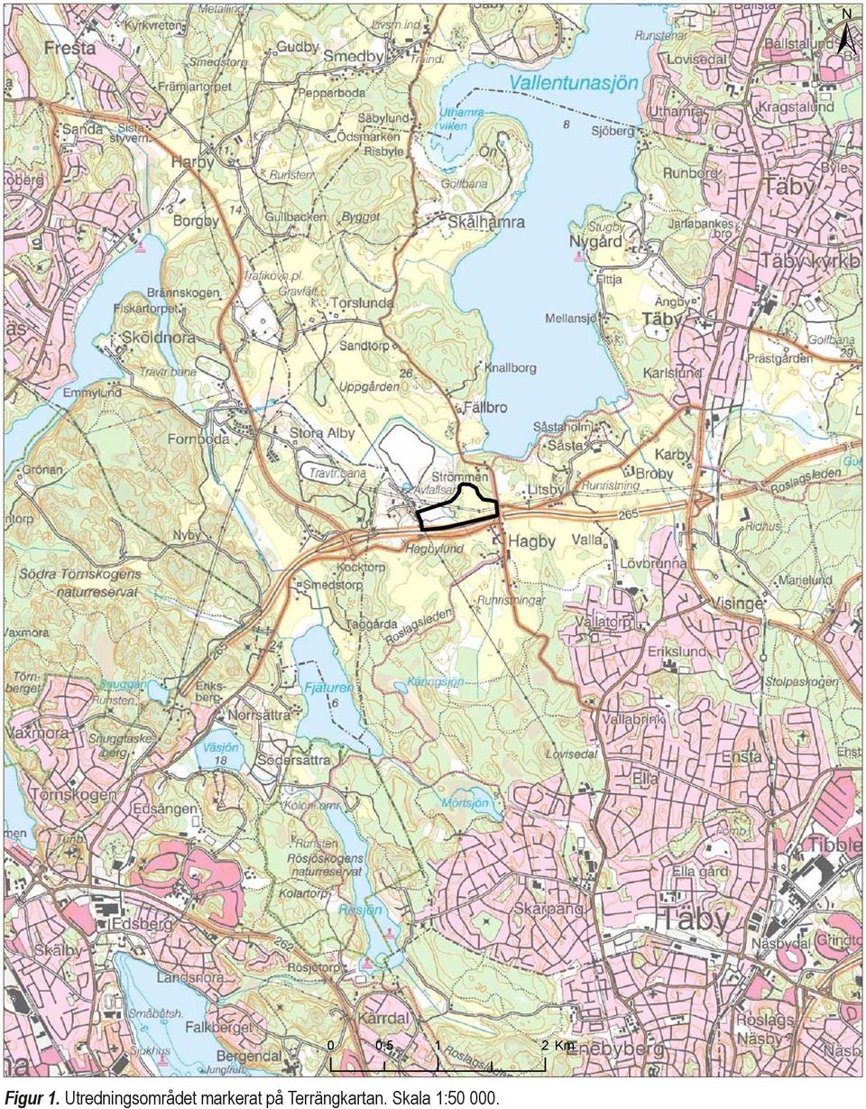 markerat på