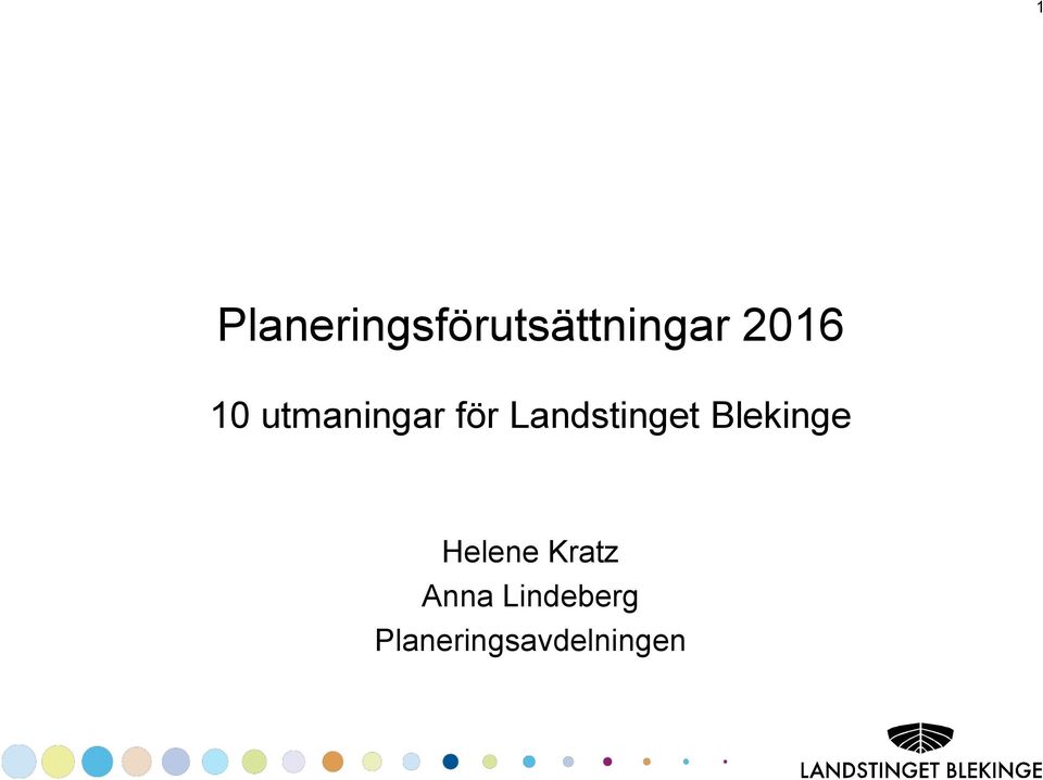 Landstinget Blekinge Helene