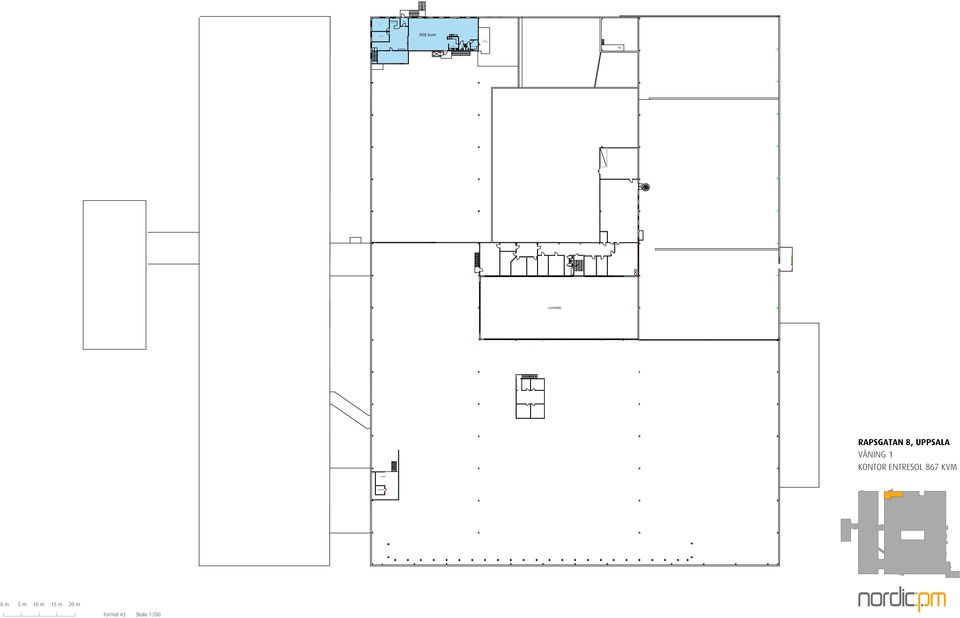 RAPSGATAN 8, UPPSALA VÅNING 1 ENTRESOL 867