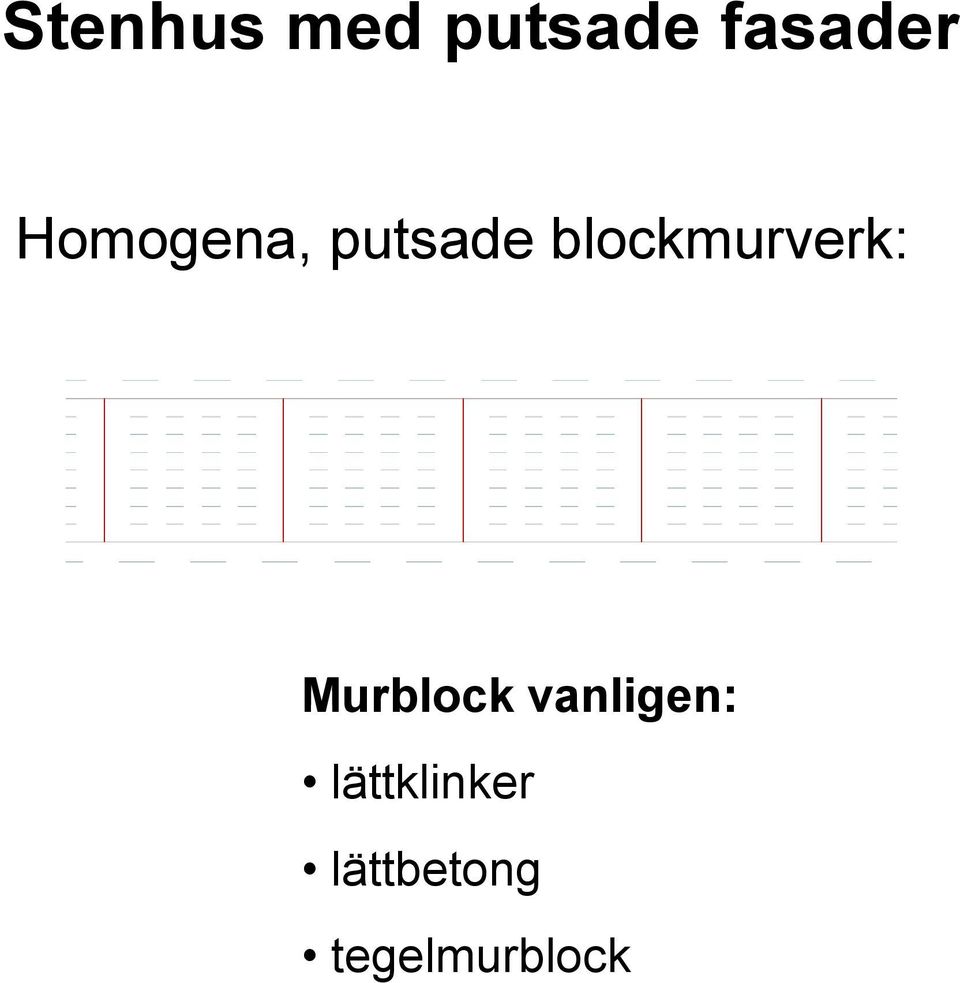 blockmurverk: Murblock