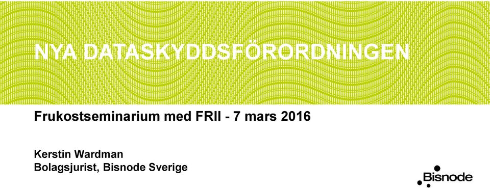 7 mars 2016 Kerstin Wardman