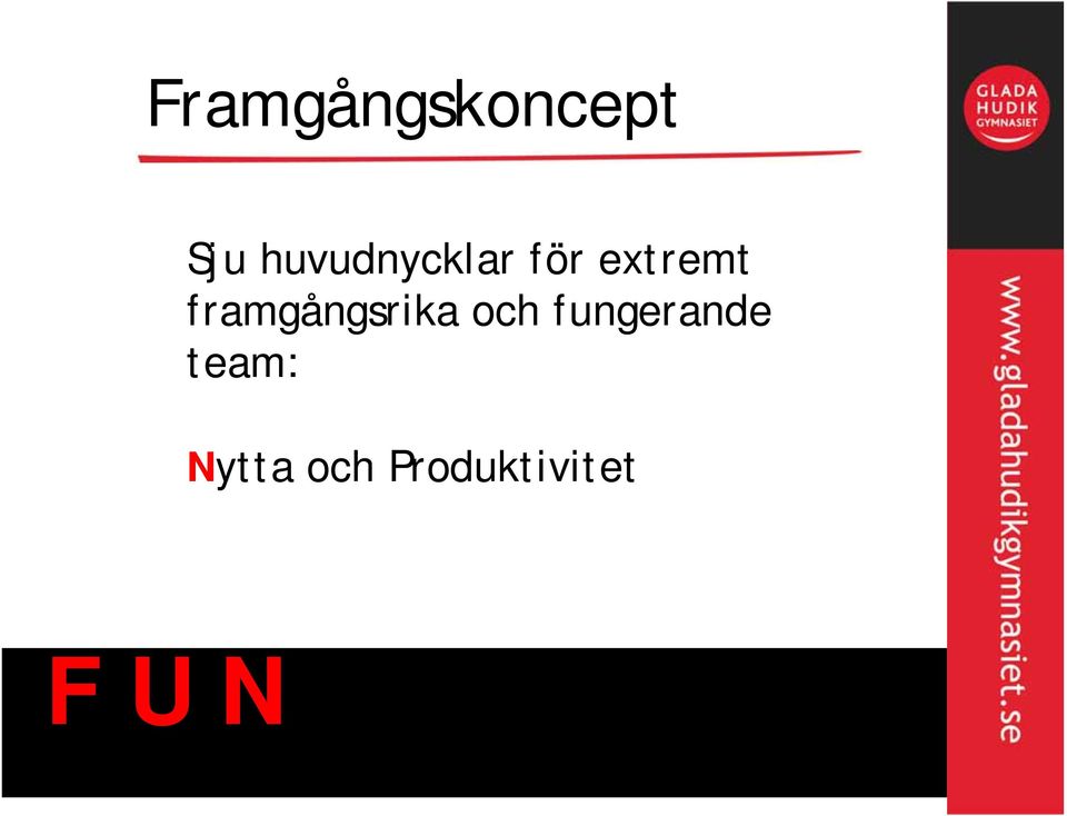 framgångsrika och