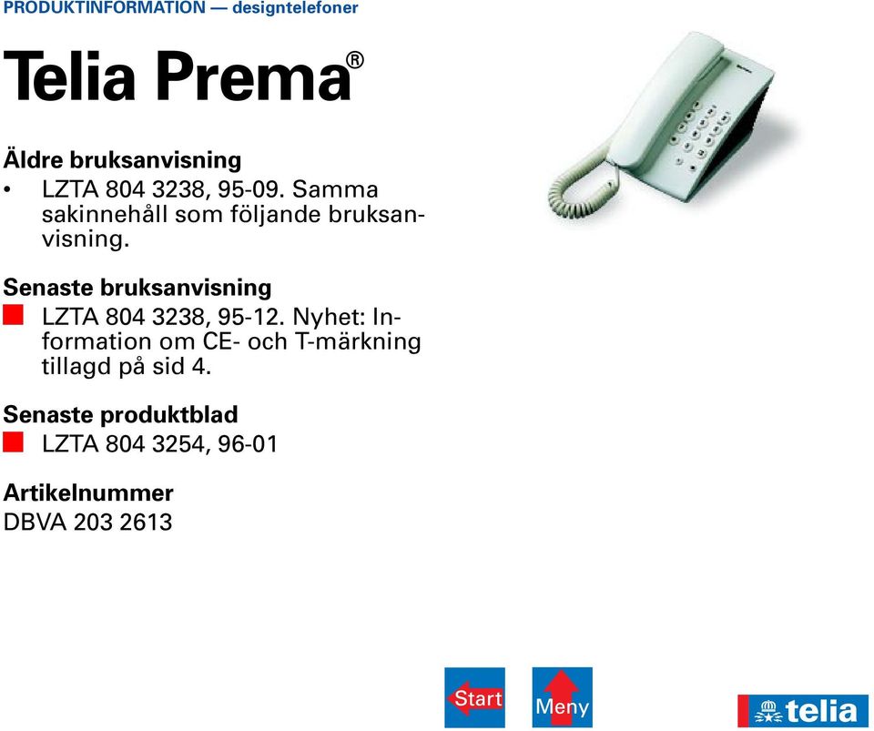 Senaste bruksanvisning LZTA 804 3238, 95-12.