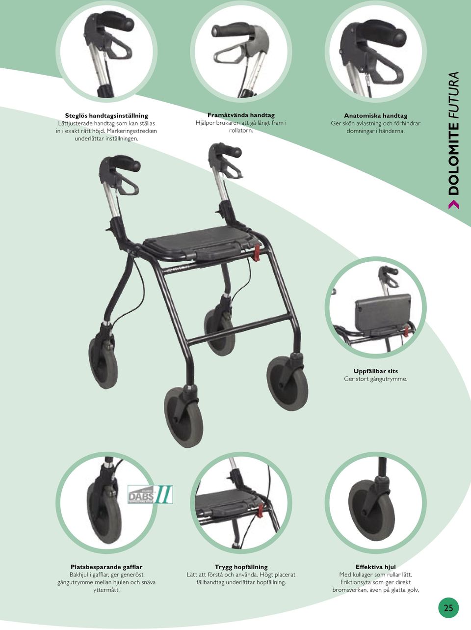 DOLOMITE FUTURA. Universal rollatorn - PDF Free Download