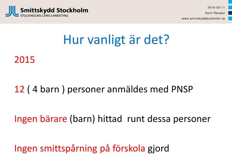 med PNSP Ingen bärare (barn) hittad