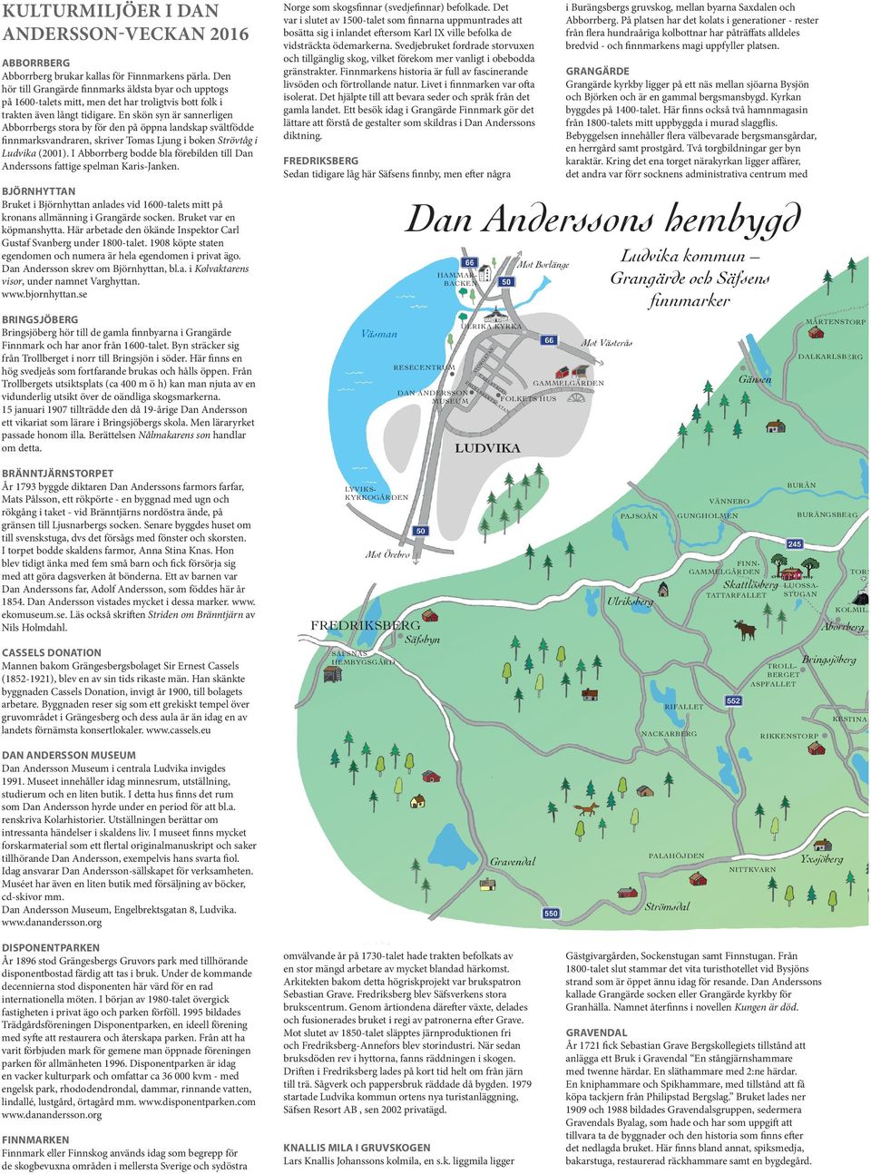 visor, under namnet Varghyttan wwwbjornhyttanse BRÄNNTJÄRNSTORPET År 1793 byggde diktaren Dan Anderssons farmors farfar, Mats Pålsson, ett rökpörte - en byggnad med ugn och rökgång i taket - vid