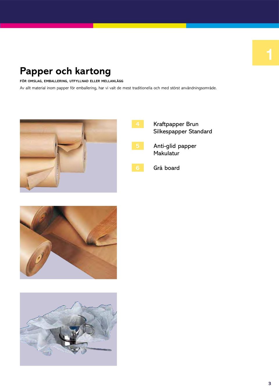 valt de mest traditionella och med störst användningsområde.