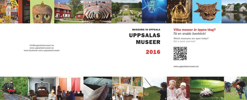 MUSEUMS IN UPPSALA UPPSALAS MUSEER info@uppsalasmuseer.