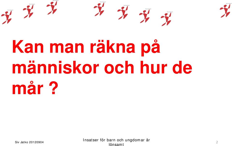 människor