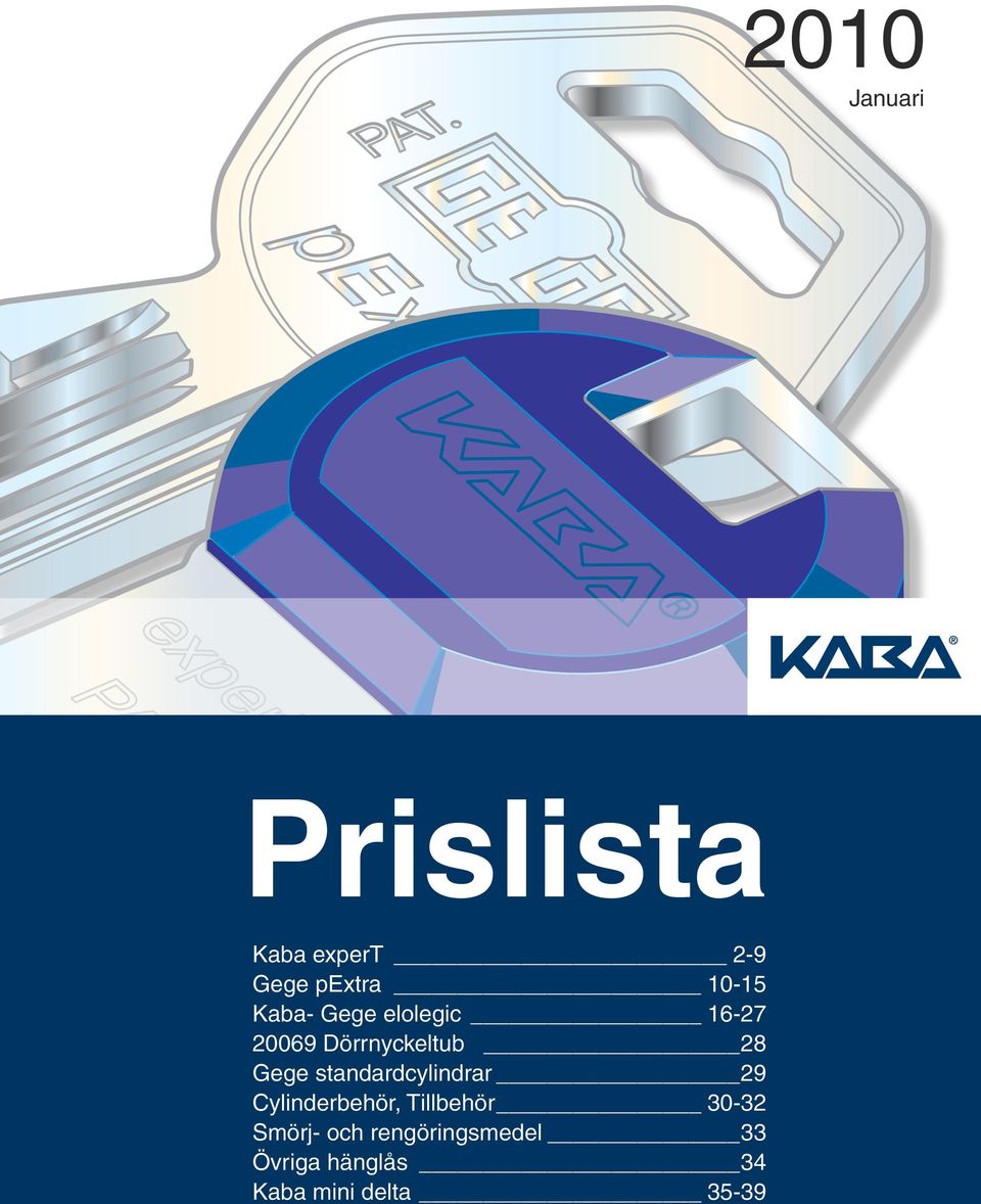 standardcylindrar 29 Cylinderbehör, Tillbehör 3032 Smörj