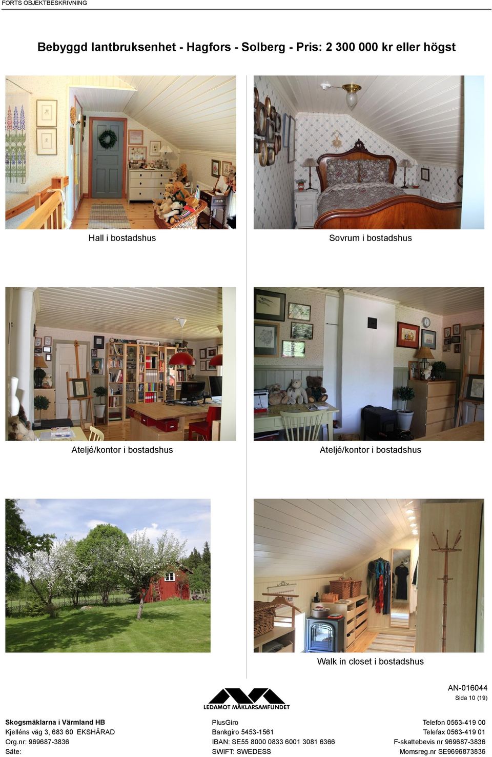 bostadshus Ateljé/kontor i bostadshus Ateljé/kontor