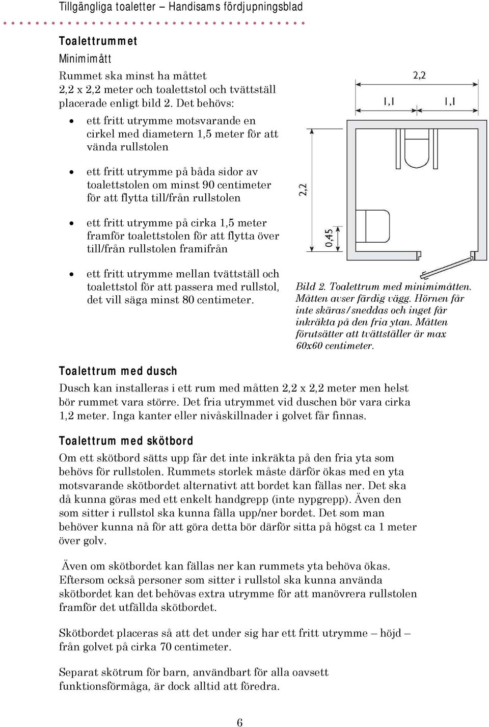 Tillgängliga toaletter - PDF Gratis nedladdning