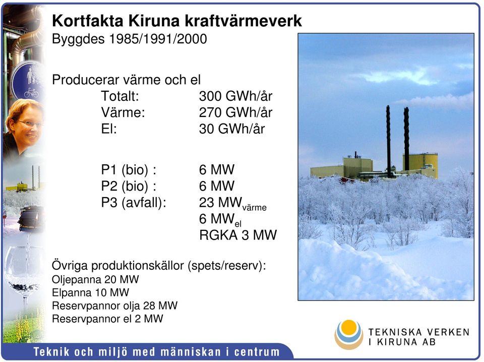 (avfall): 6 MW 6 MW 23 MW värme 6 MW el RGKA 3 MW Övriga produktionskällor