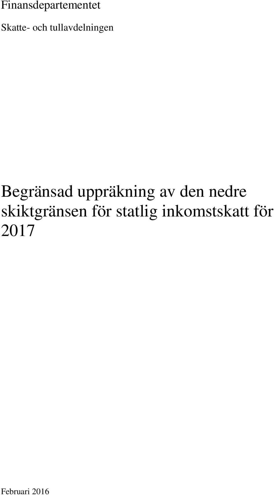 uppräkning av den nedre