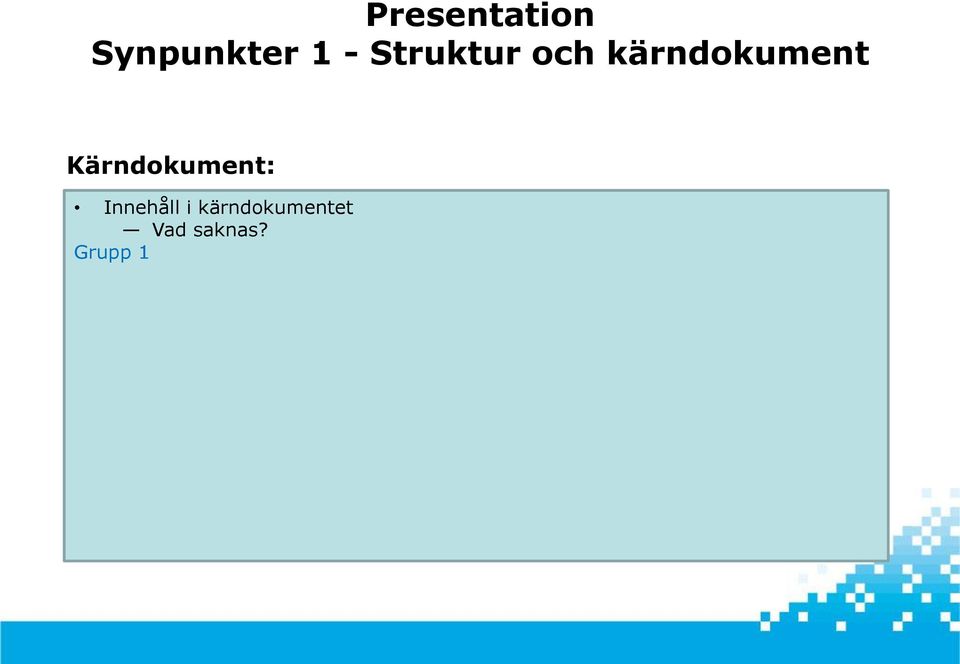 kärndokument