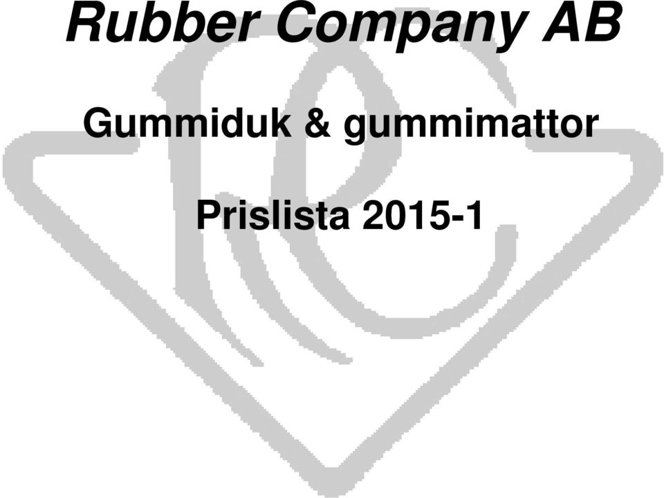 gummimattor