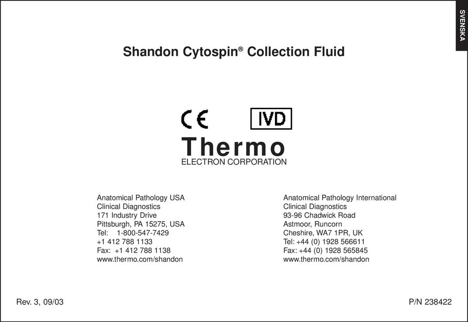 com/shandon Anatomical Pathology International Clinical Diagnostics 93-96 Chadwick Road Astmoor, Runcorn