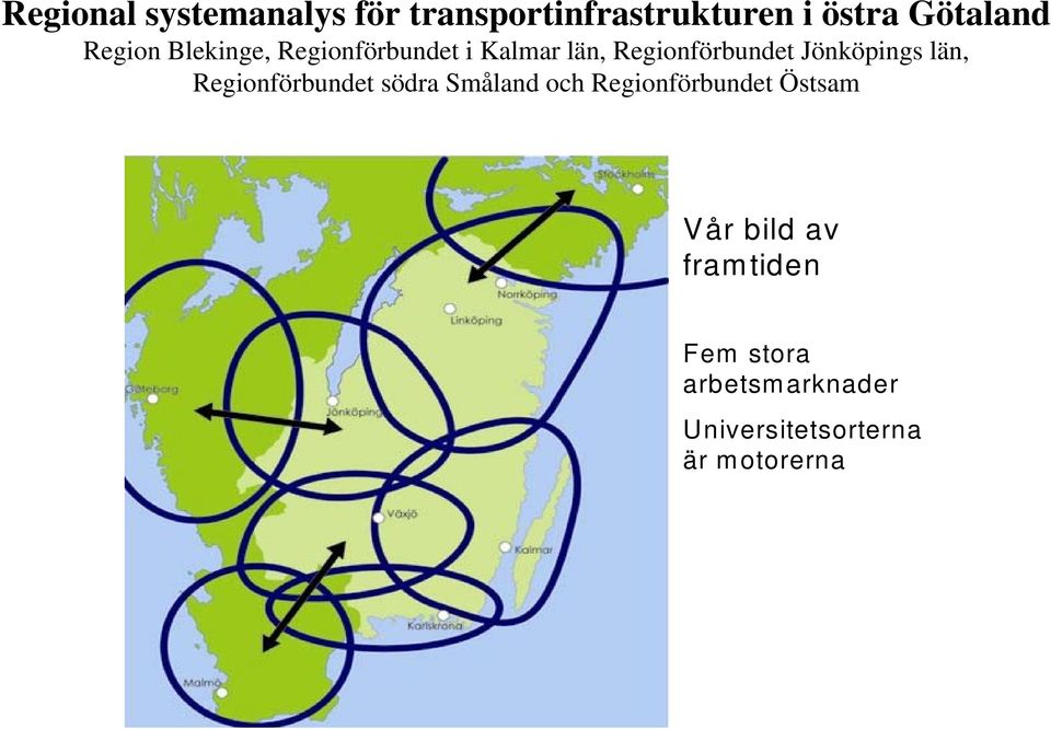 Jönköpings län, Regionförbundet södra Småland och Regionförbundet