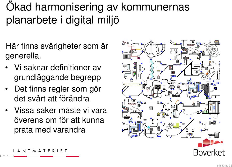 Vi saknar definitioner av grundläggande begrepp Det finns regler som