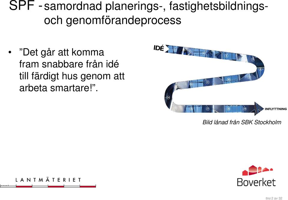 Det går att komma fram snabbare från idé