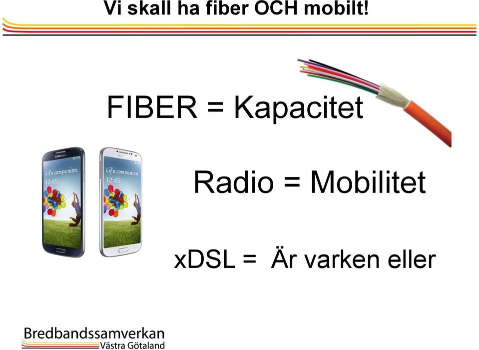 FIBER = Kapacitet