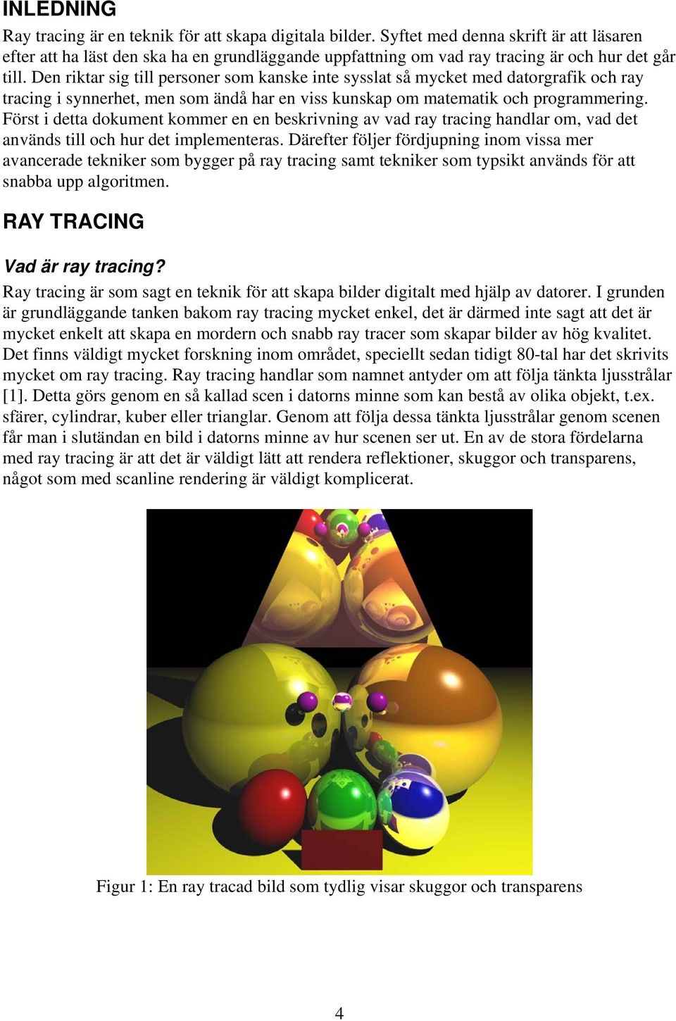 Den riktar sig till personer som kanske inte sysslat så mycket med datorgrafik och ray tracing i synnerhet, men som ändå har en viss kunskap om matematik och programmering.