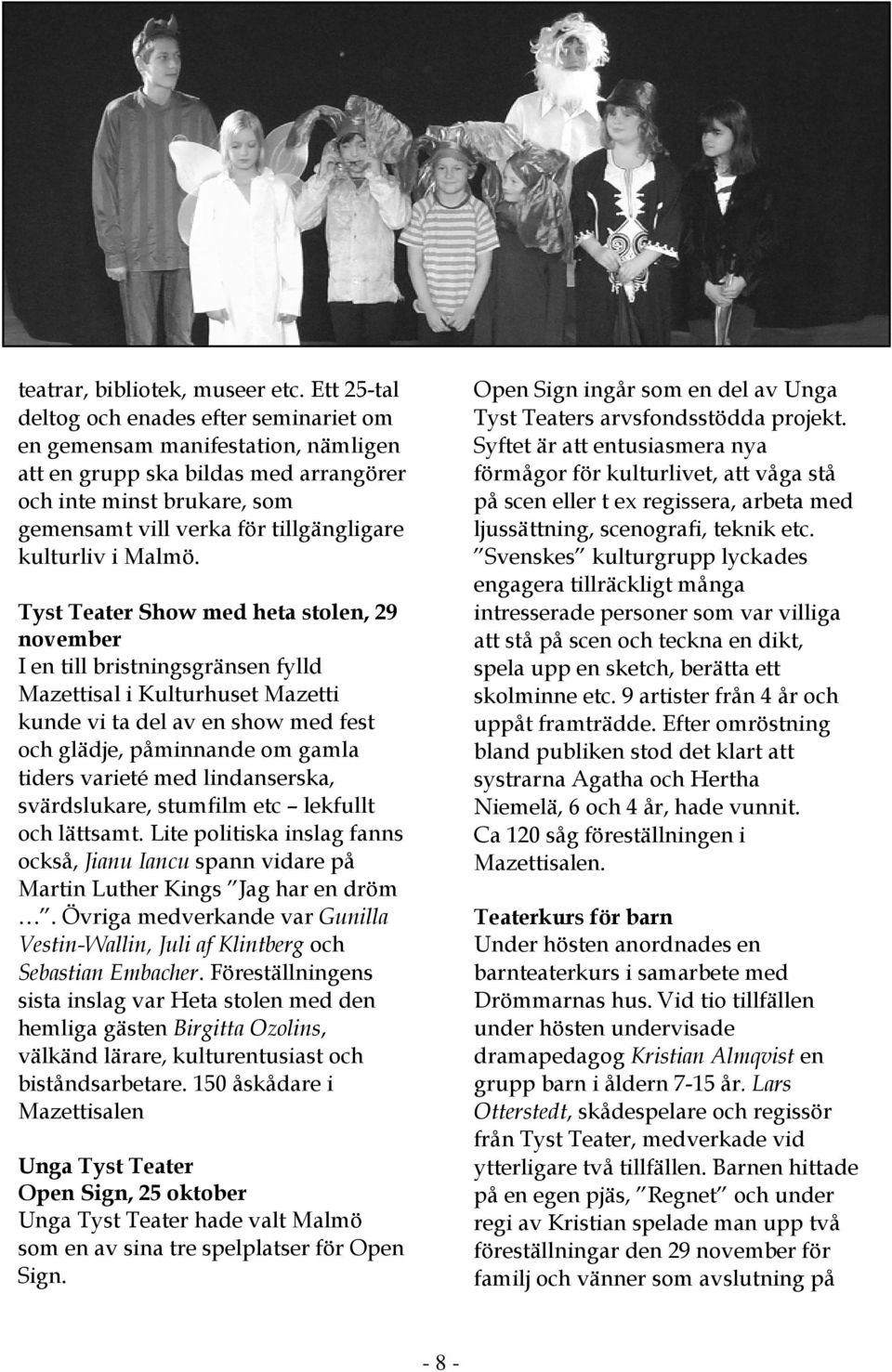 kulturliv i Malmö.