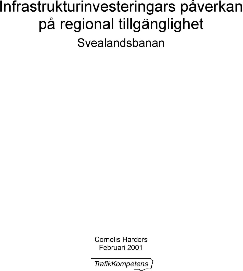 tillgänglighet