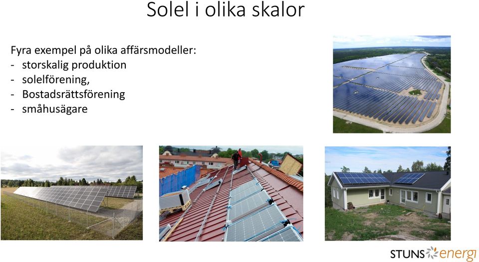 produktion - solelförening, -