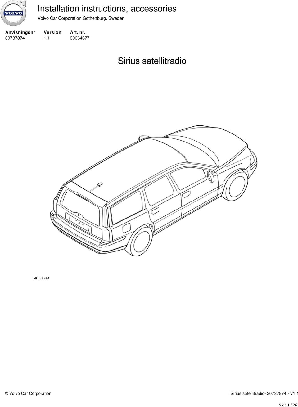 30664677 Sirius satellitradio IMG-213551 Volvo