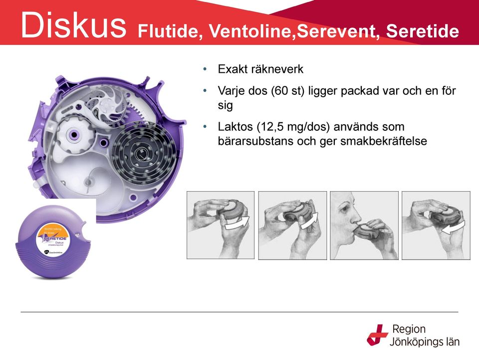 packad var och en för sig Laktos (12,5 mg/dos)