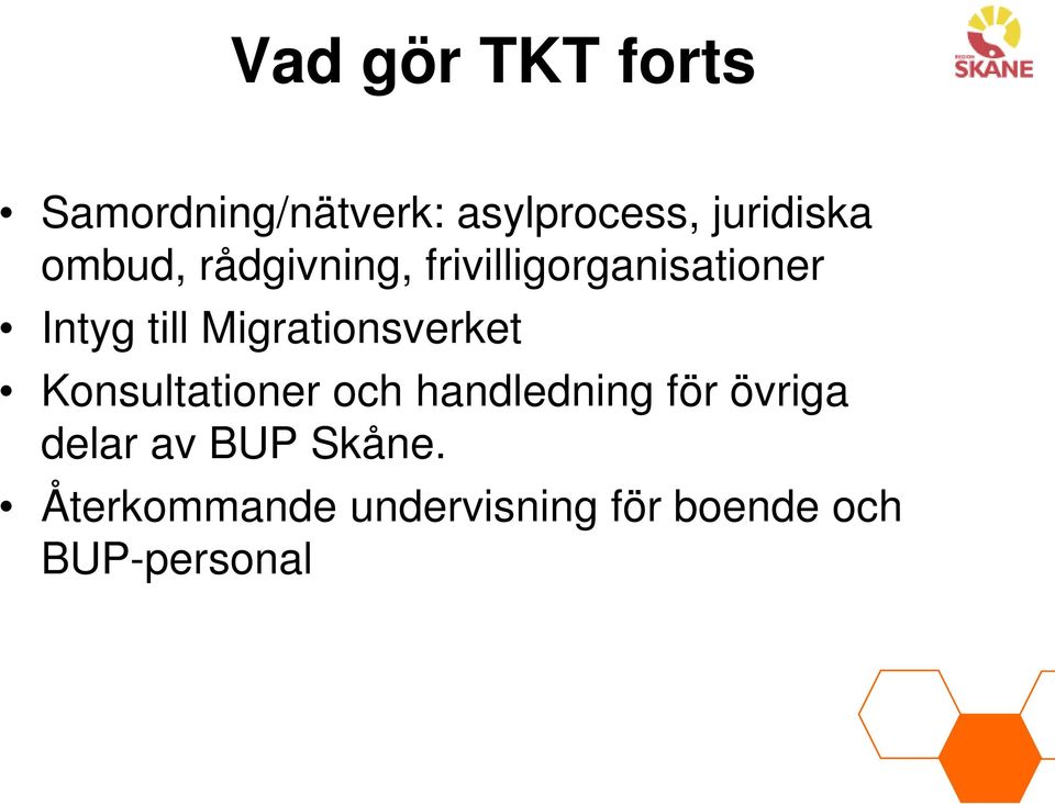 Migrationsverket Konsultationer och handledning för övriga