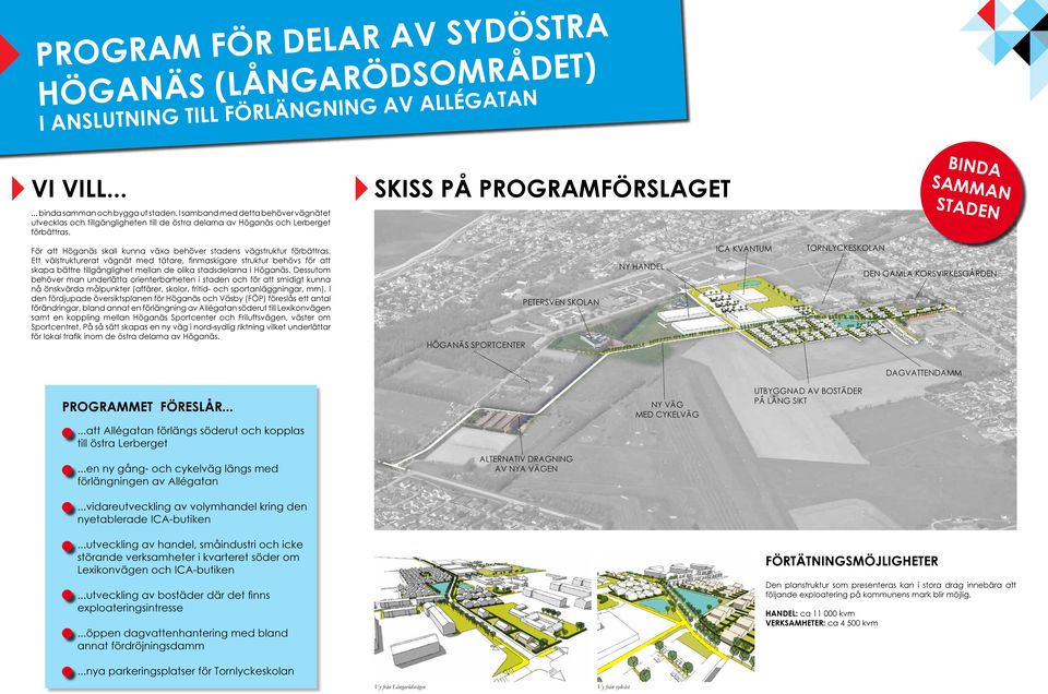 STADEN För att Höganäs skall kunna växa behöver stadens vägstruktur förbättras.