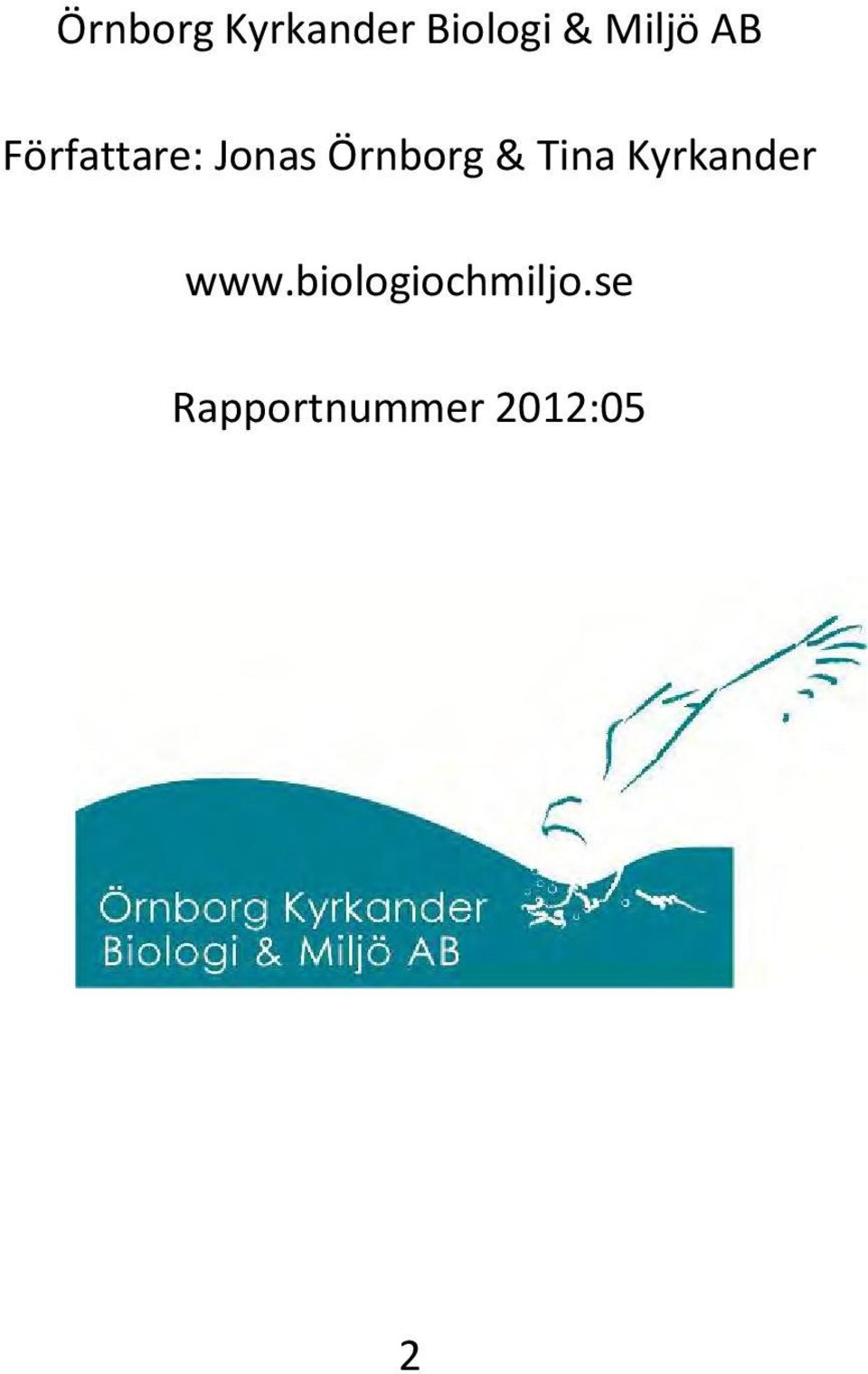 Örnborg & Tina Kyrkander www.